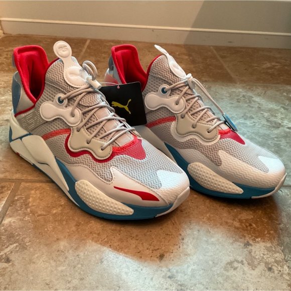 Puma / RSX T3CH / Puma Run Shoes Puma Running Shoes Mens 1 Us Grey